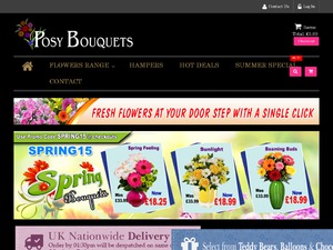 Posy Bouquets website