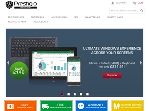 Prestigio website
