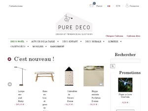 Pure Deco website