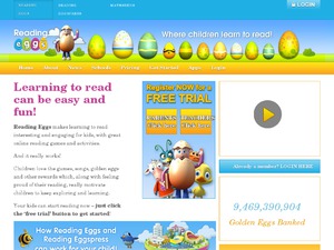 Reading Eggs website
