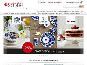 Scandinavian Design Center website