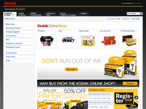 Kodak Shop website