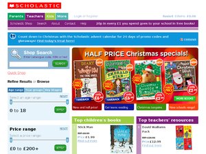 Scholastic Book Clubs website