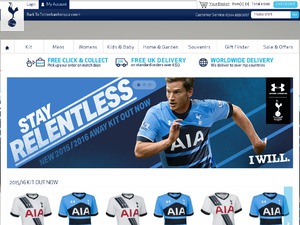 Tottenham Hotspur website