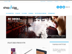 South Beach Smoke UK website