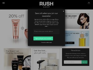 ShopRUSH website
