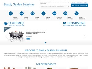 Simply Garden Furniture website