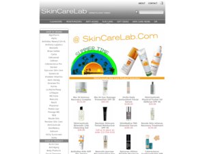 Skin Care Lab website