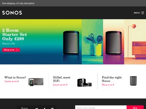 Sonos website