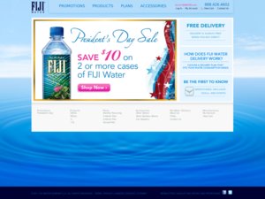 FIJI Water Company website
