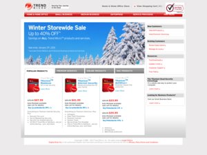 Trend Micro Home & Home Office website