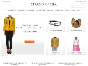 Strand of silk website