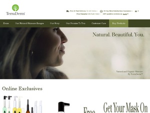 Terra Derm website