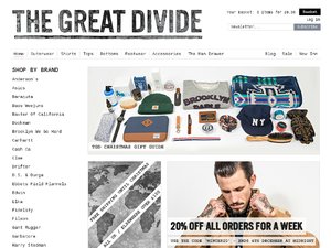 The Great Divide UK website