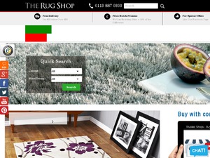 The Rug Shop UK website