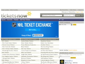 TicketsNow.com US website