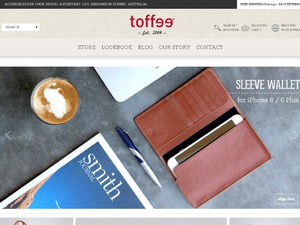 Toffeecases.com Global website