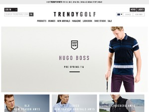 Trendy Golf website