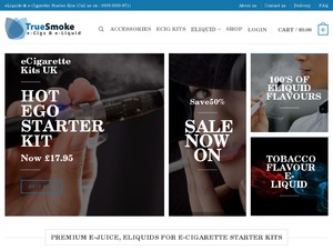 True Smoke website