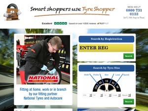 Tyre Shopper website