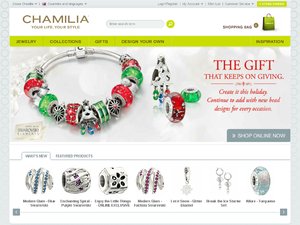 Chamilia website