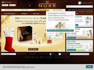 NUXE website
