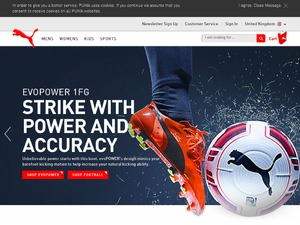 PUMA website