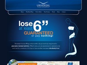 Universal Contour Wrap website