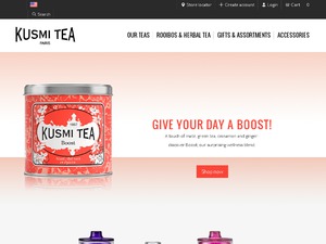 Kusmi Tea website