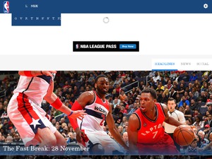 NBA League Pass UK website