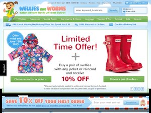 Wellies and Worms website
