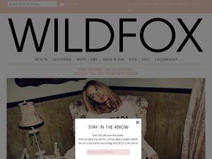 WildFox Couture website