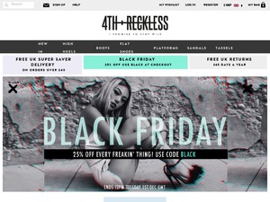 4th & Reckless website