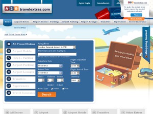 A2B Travel Extras website