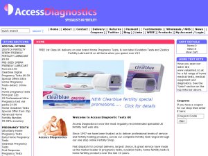 Access Diagnostics website