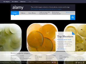 Alamy website