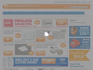 AllAboutElectrics.co.uk website