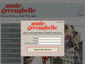 Annie Greenabelle website