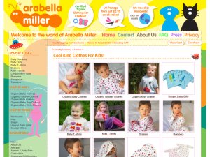 Arabella Miller website
