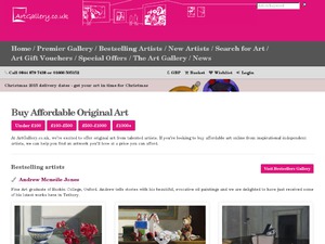 Art Gallery website