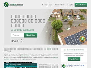 A Shade Greener website
