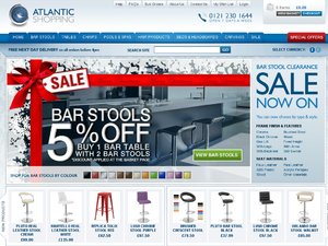 Atlantic Shopping website