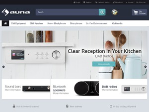 Auna UK website