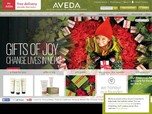 Aveda website