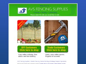 AVS Fencing Supplies website