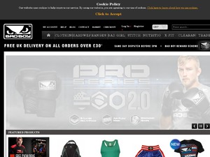 Bad Boy UK website
