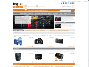 Bag a Camera website