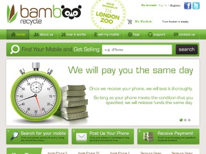 Bamboo Recycle website