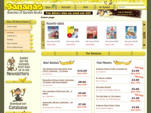 Bananas Books website