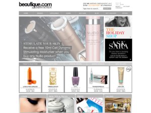 Beautique website